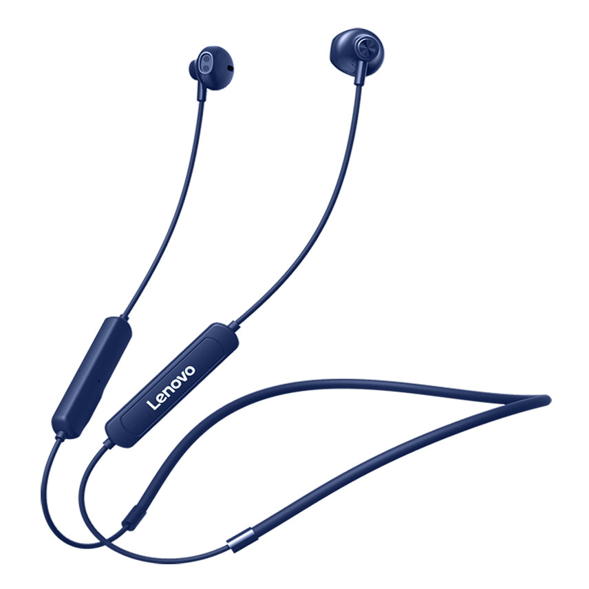 Lenovo SH1 Bluetooth 5.0 Wireless Neckband Headphones IPX8 Waterproof Magnetic Earphones with Noise Reduction Mic Lenovo SH1 Bluetooth 5.0 Wireless Neckband Headphones IPX8 Waterproof Magnetic Earphones with Noise Reduction Mic